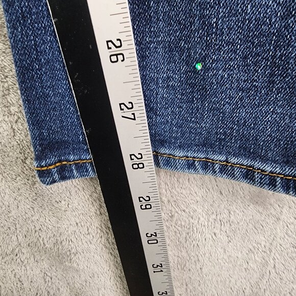 Mens Abercrombie & Fitch Skinny Jeans Blue Denim Stretch Size 29x30 - Picture 8 of 10